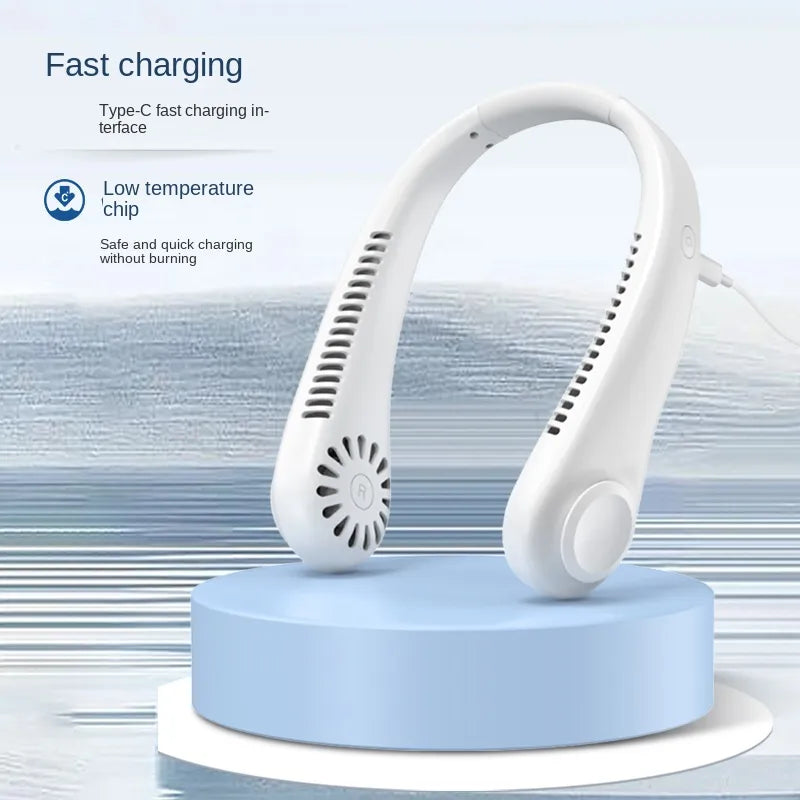 Neck fan USB charging small fan - Supersell