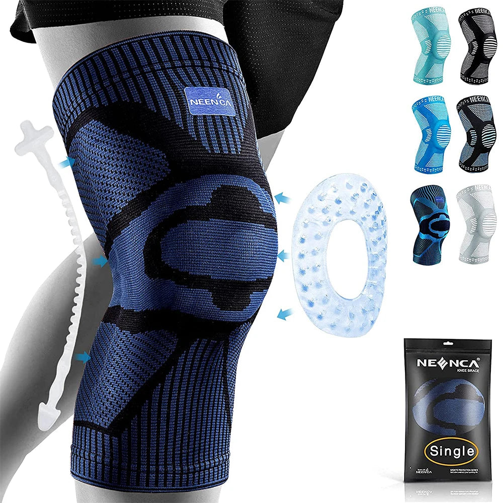 Knee Compression Sleeve for Knee Pain Meniscus Tear Injury Recovery - Supersell 