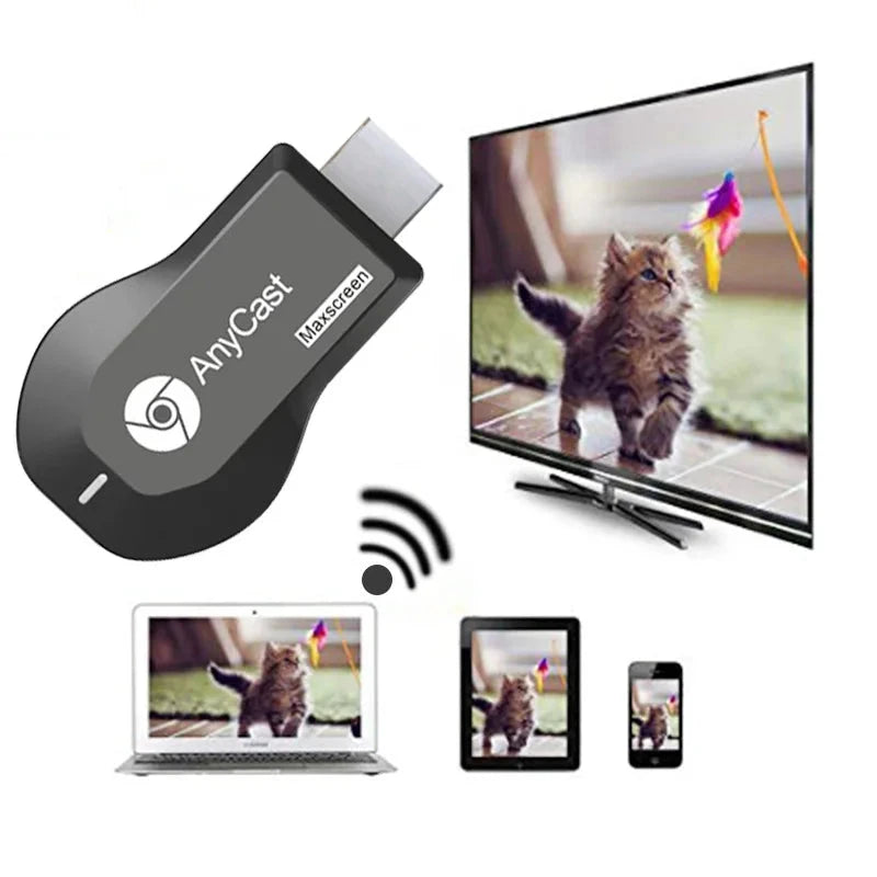 Wireless Wi-Fi Display TV Dongle Receiver HDMI-compatible TV Stick - Supersell