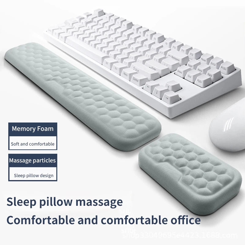 Keyboard Mouse Wrist Relax Wrist Memory Foam Pad - Supersell