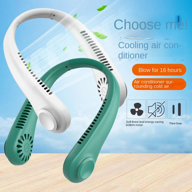 Neck fan USB charging small fan - Supersell