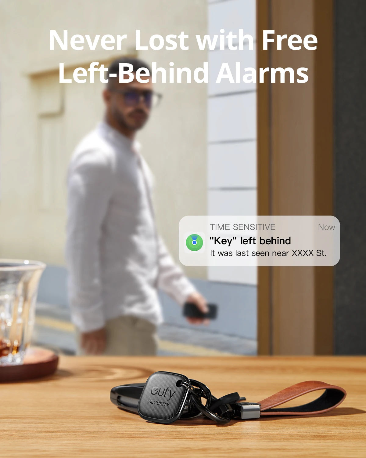 eufy Security SmartTrack Link Works With Apple Find My Key Finder Bluetooth Tracker For Earbuds and Luggage Phone Finder - Supersell