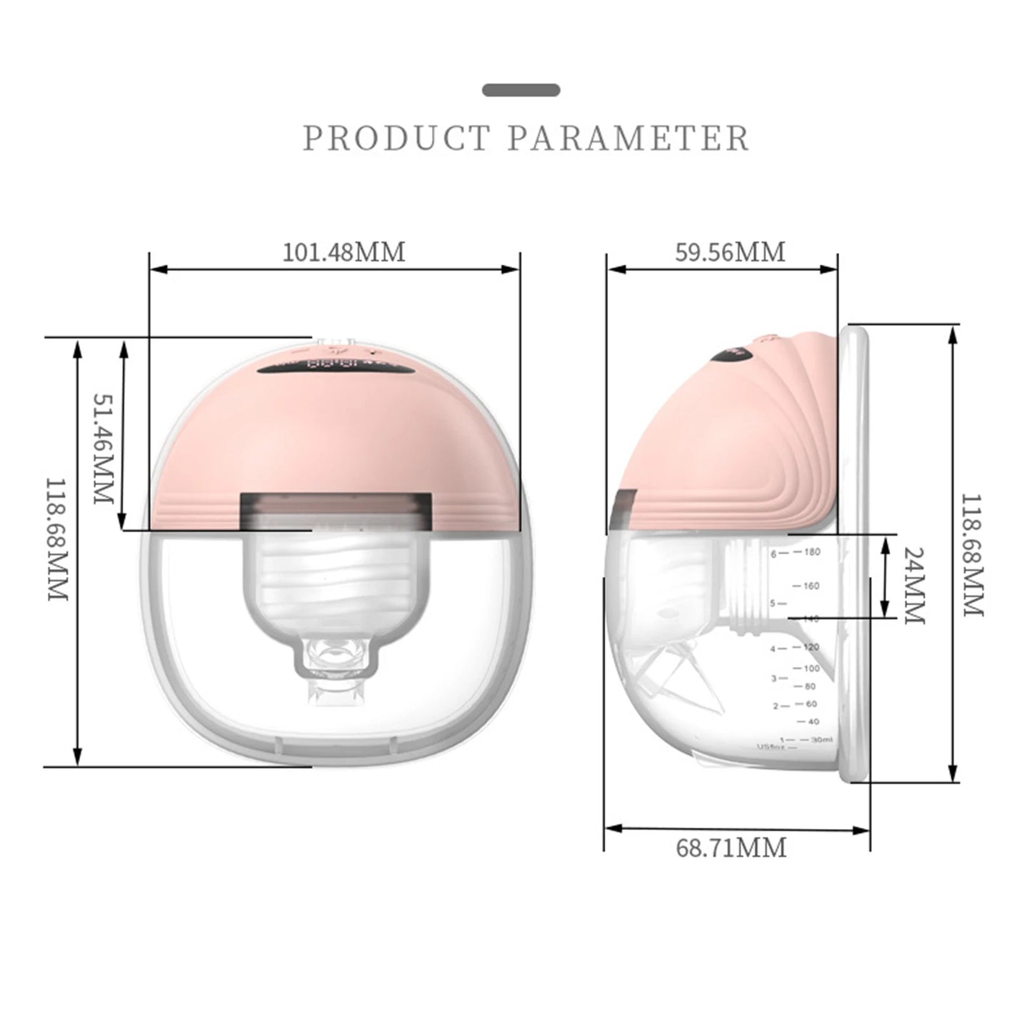 Wearable Breast Pump Hands Free Electric Portable Wearable Breast Pumps - Supersell 