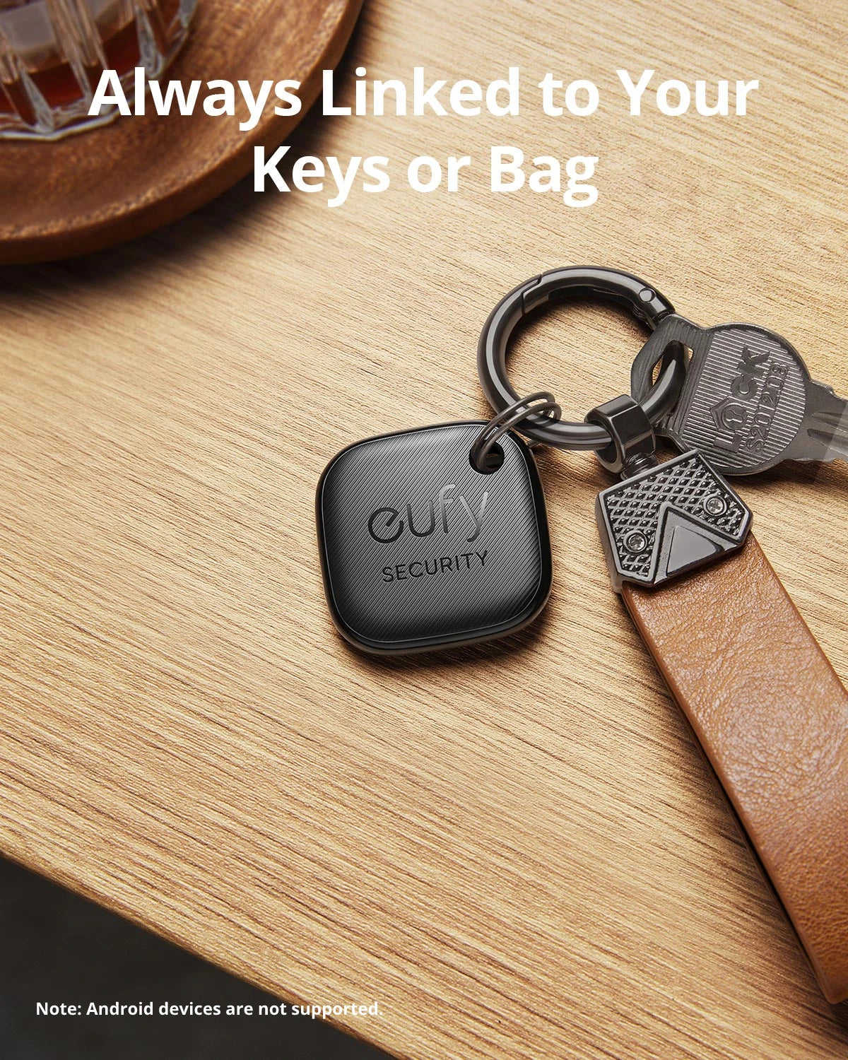 eufy Security SmartTrack Link Works With Apple Find My Key Finder Bluetooth Tracker For Earbuds and Luggage Phone Finder - Supersell