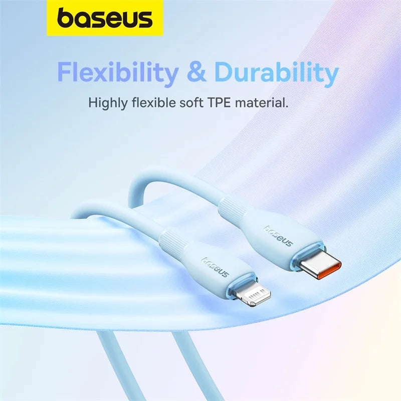 Baseus USB C Cable for iPhone 20W Fast Charging Cable Type C - Supersell