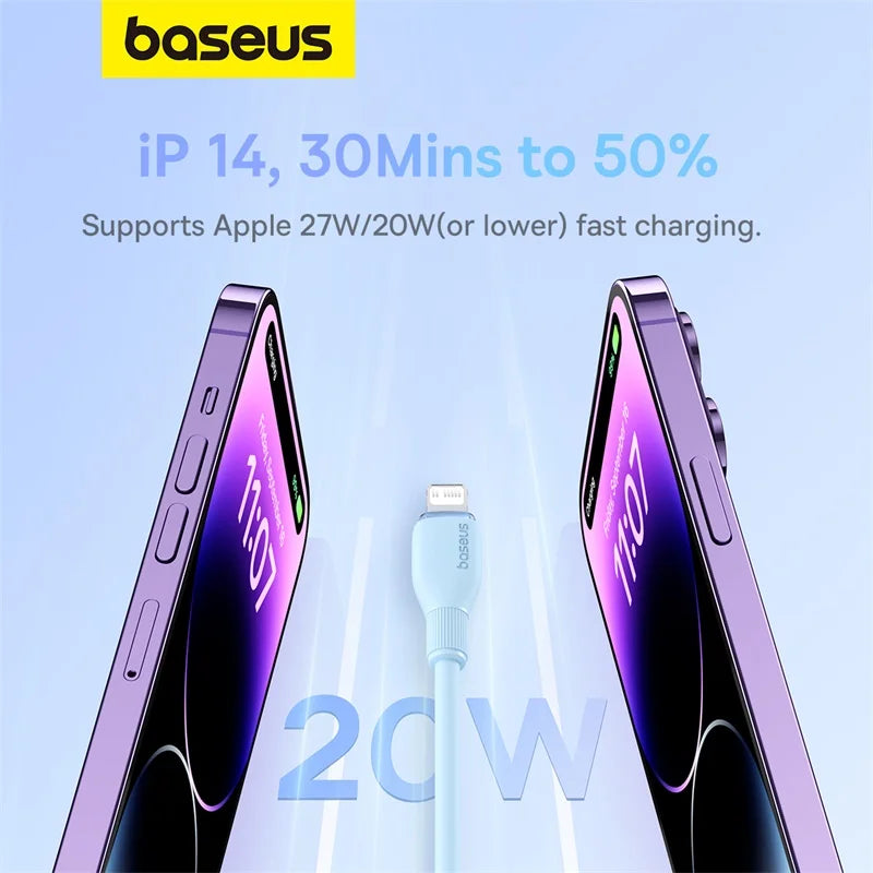 Baseus USB C Cable for iPhone 20W Fast Charging Cable Type C - Supersell